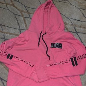 Victoria Secret Pink Cross Back Hoodie